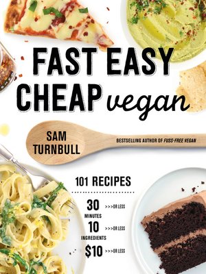 cover image of Fast Easy Cheap Vegan